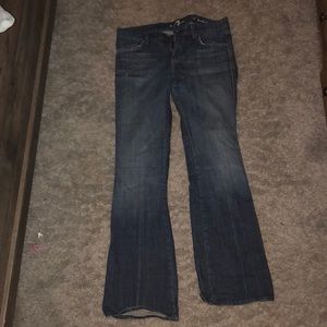 7 for all mankind “A” pocket